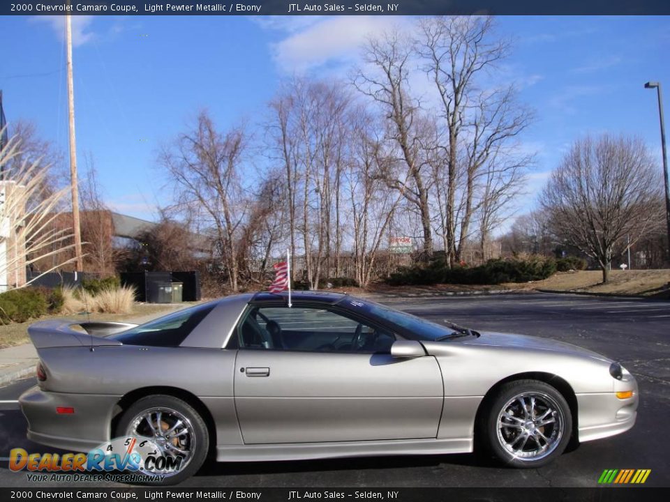 2000 Chevrolet Camaro Coupe Light Pewter Metallic / Ebony Photo #7