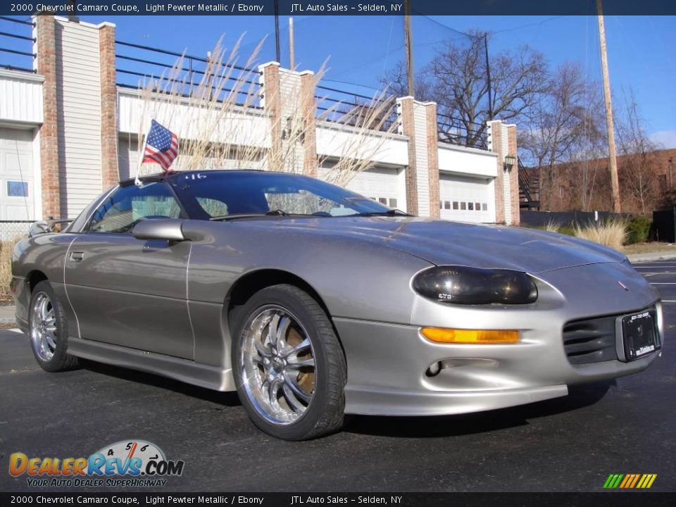 2000 Chevrolet Camaro Coupe Light Pewter Metallic / Ebony Photo #8