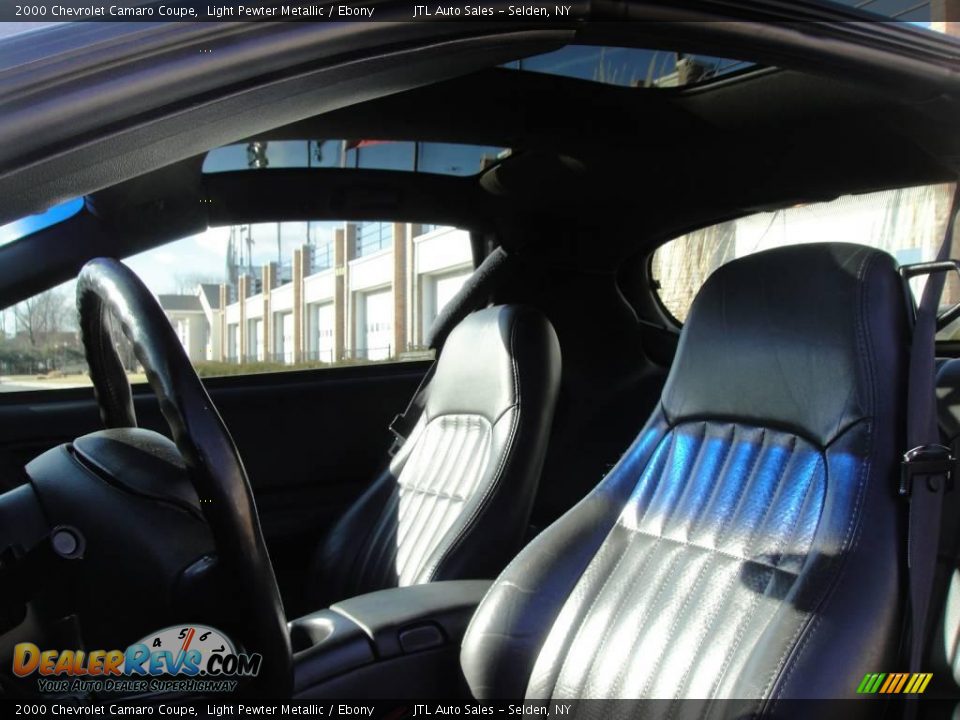 2000 Chevrolet Camaro Coupe Light Pewter Metallic / Ebony Photo #10