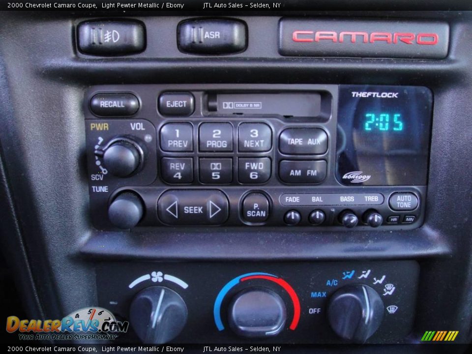 2000 Chevrolet Camaro Coupe Light Pewter Metallic / Ebony Photo #14