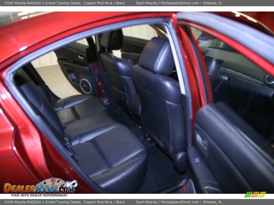 2006 Mazda MAZDA3 s Grand Touring Sedan Copper Red Mica / Black Photo #10