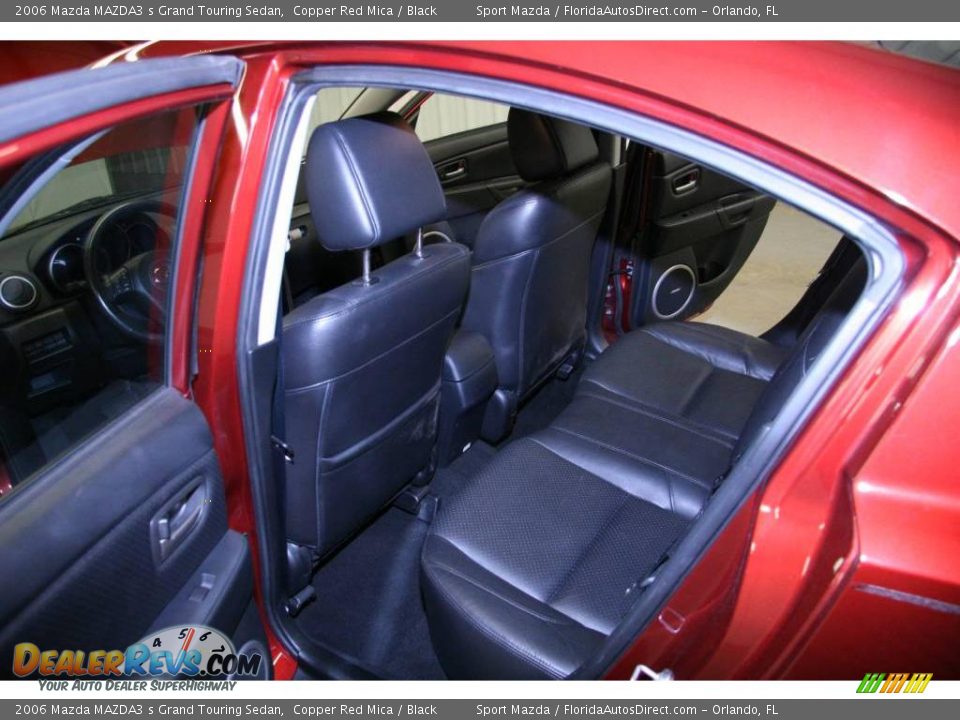 2006 Mazda MAZDA3 s Grand Touring Sedan Copper Red Mica / Black Photo #13