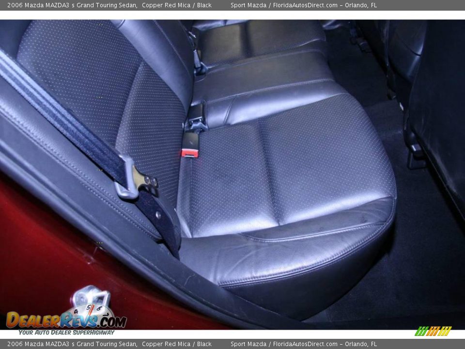 2006 Mazda MAZDA3 s Grand Touring Sedan Copper Red Mica / Black Photo #18