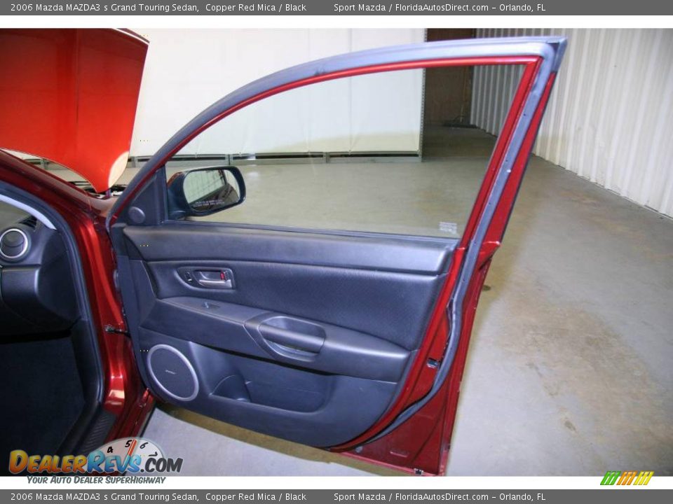 2006 Mazda MAZDA3 s Grand Touring Sedan Copper Red Mica / Black Photo #20