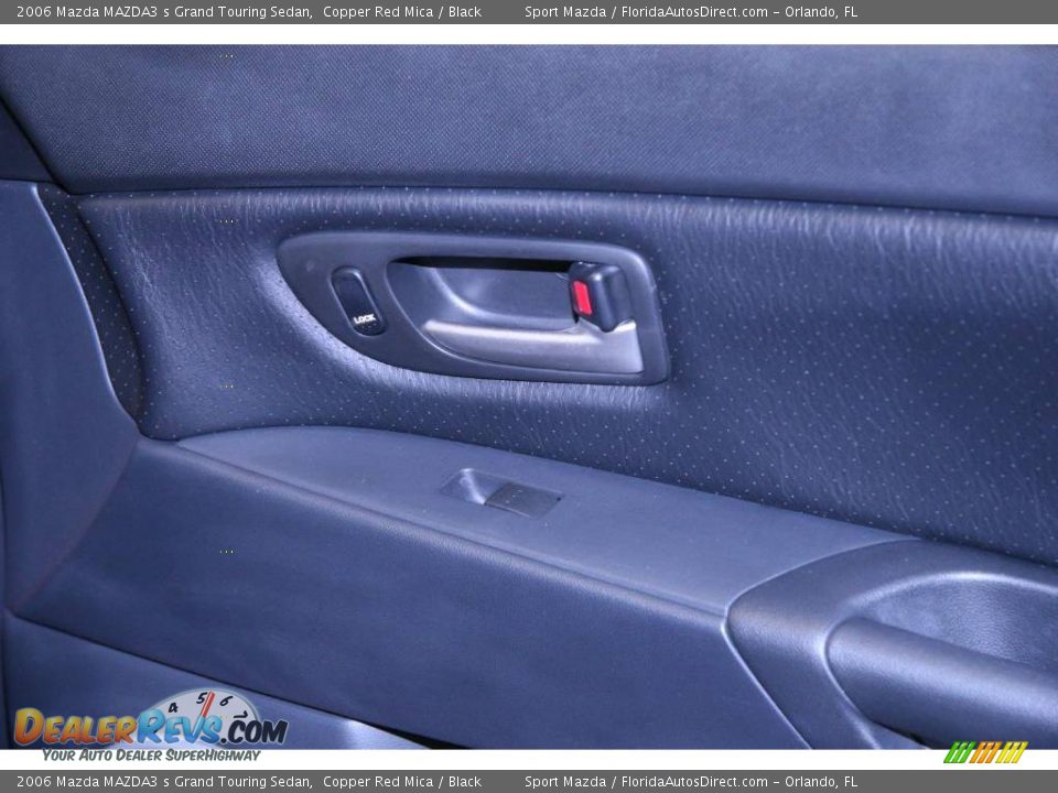 2006 Mazda MAZDA3 s Grand Touring Sedan Copper Red Mica / Black Photo #21