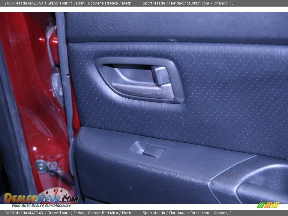 2006 Mazda MAZDA3 s Grand Touring Sedan Copper Red Mica / Black Photo #23