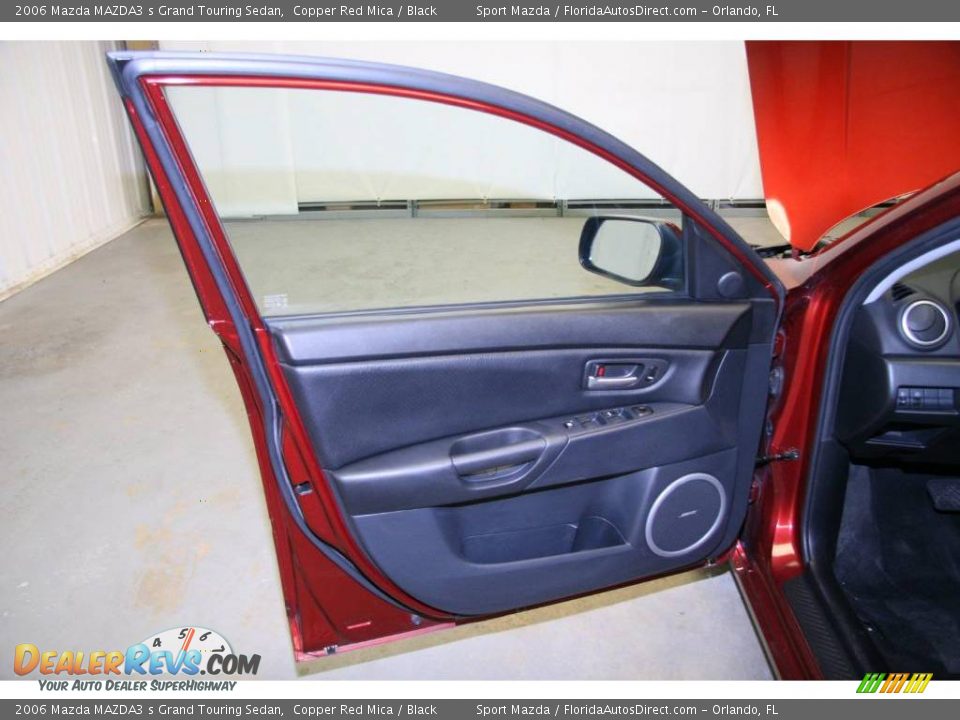 2006 Mazda MAZDA3 s Grand Touring Sedan Copper Red Mica / Black Photo #26