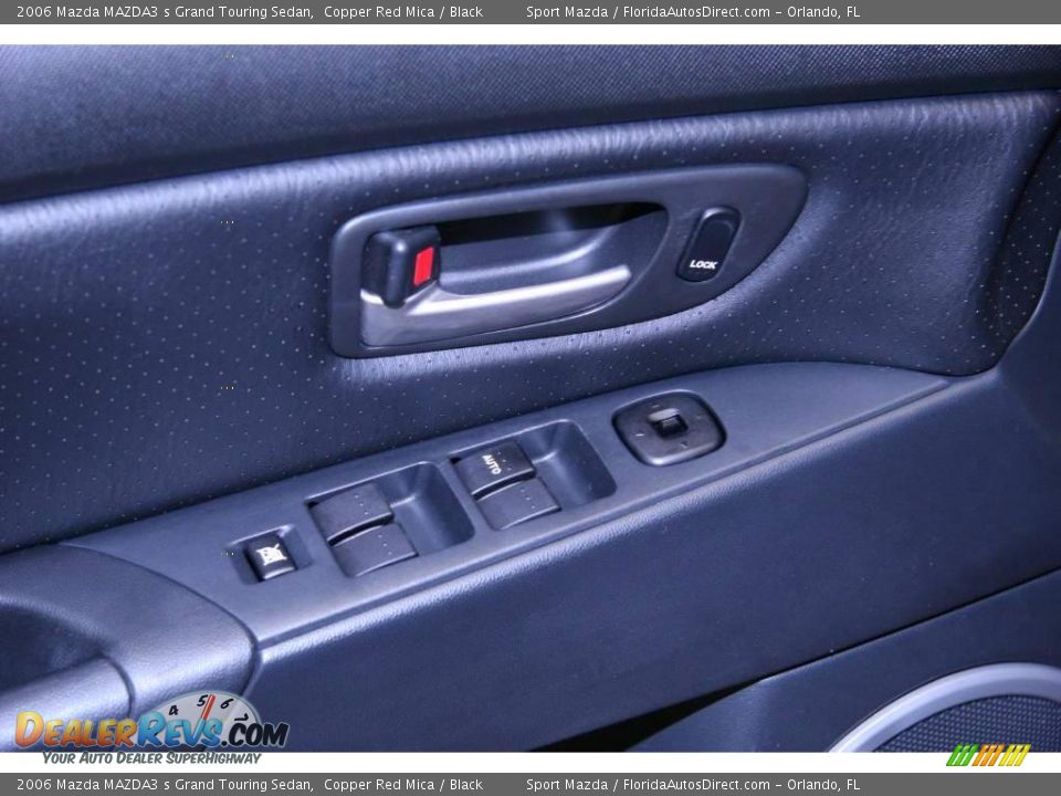 2006 Mazda MAZDA3 s Grand Touring Sedan Copper Red Mica / Black Photo #27