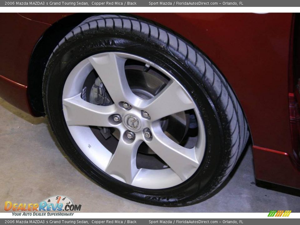 2006 Mazda MAZDA3 s Grand Touring Sedan Copper Red Mica / Black Photo #28