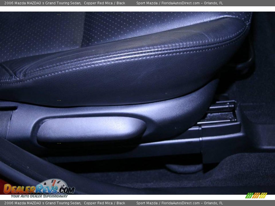2006 Mazda MAZDA3 s Grand Touring Sedan Copper Red Mica / Black Photo #33