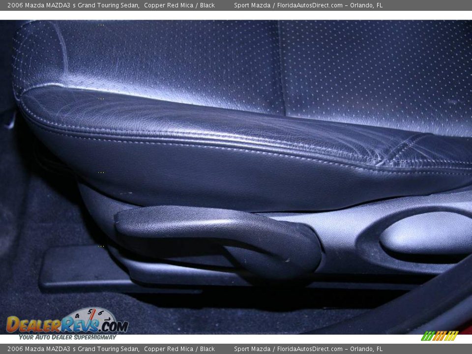 2006 Mazda MAZDA3 s Grand Touring Sedan Copper Red Mica / Black Photo #34
