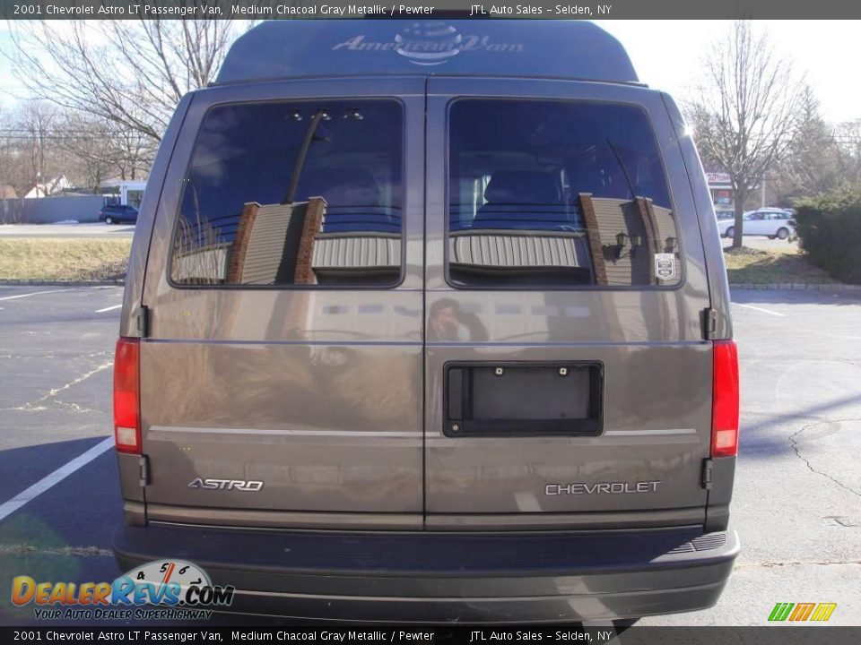 2001 Chevrolet Astro LT Passenger Van Medium Chacoal Gray Metallic / Pewter Photo #5