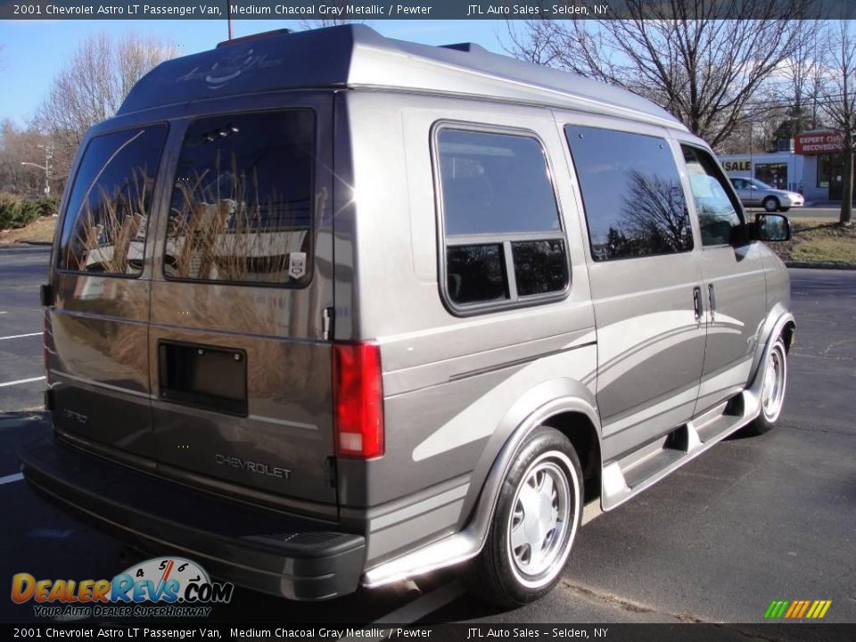 2001 Chevrolet Astro LT Passenger Van Medium Chacoal Gray Metallic / Pewter Photo #6