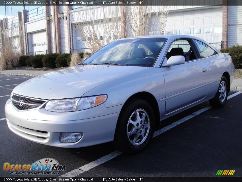 2000 Toyota Solara SE Coupe Silver Stream Opal / Charcoal Photo #1