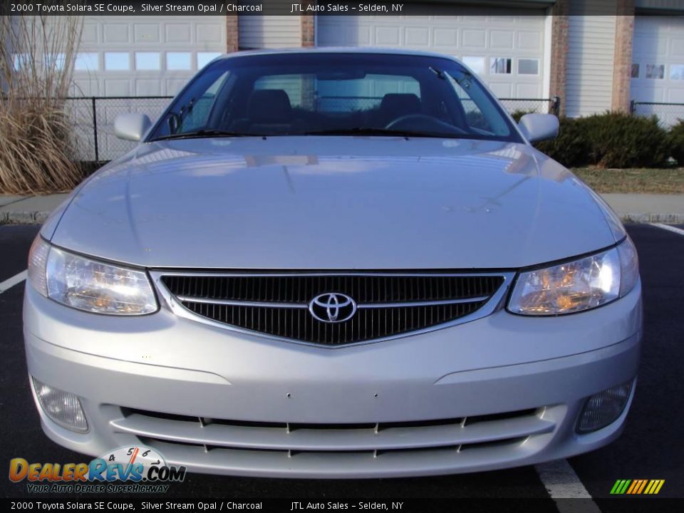 2000 Toyota Solara SE Coupe Silver Stream Opal / Charcoal Photo #2