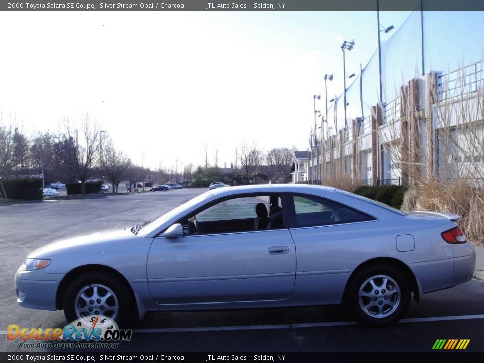 2000 Toyota Solara SE Coupe Silver Stream Opal / Charcoal Photo #3
