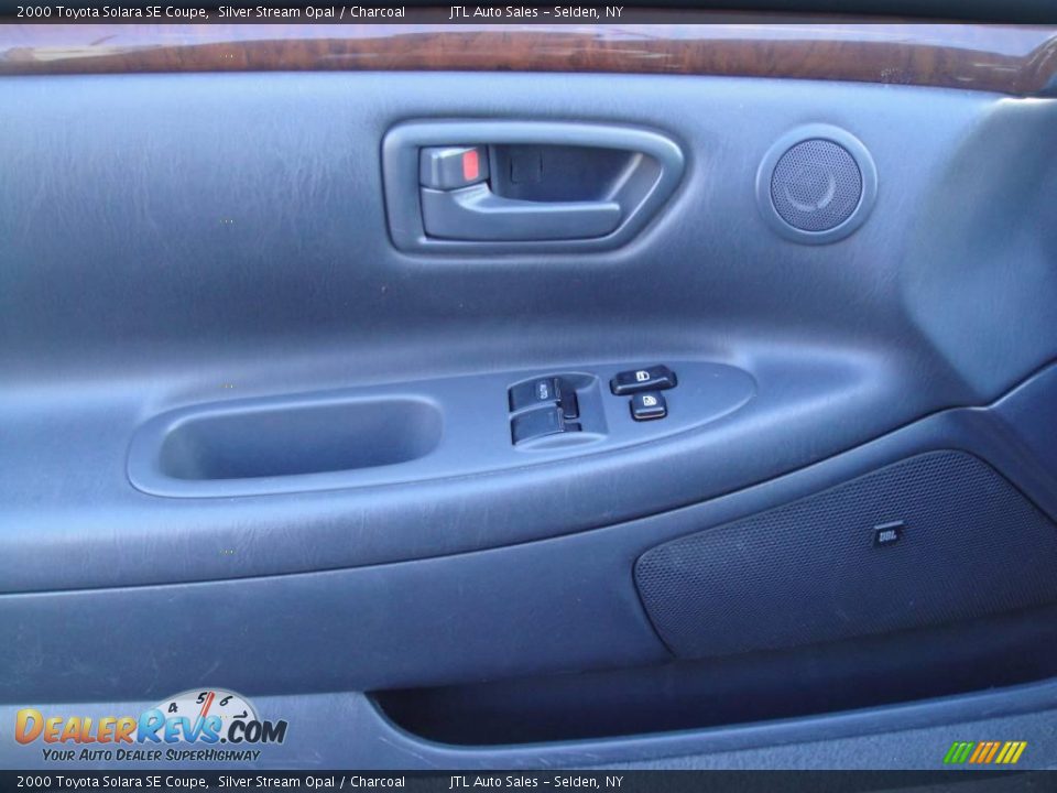 2000 Toyota Solara SE Coupe Silver Stream Opal / Charcoal Photo #7
