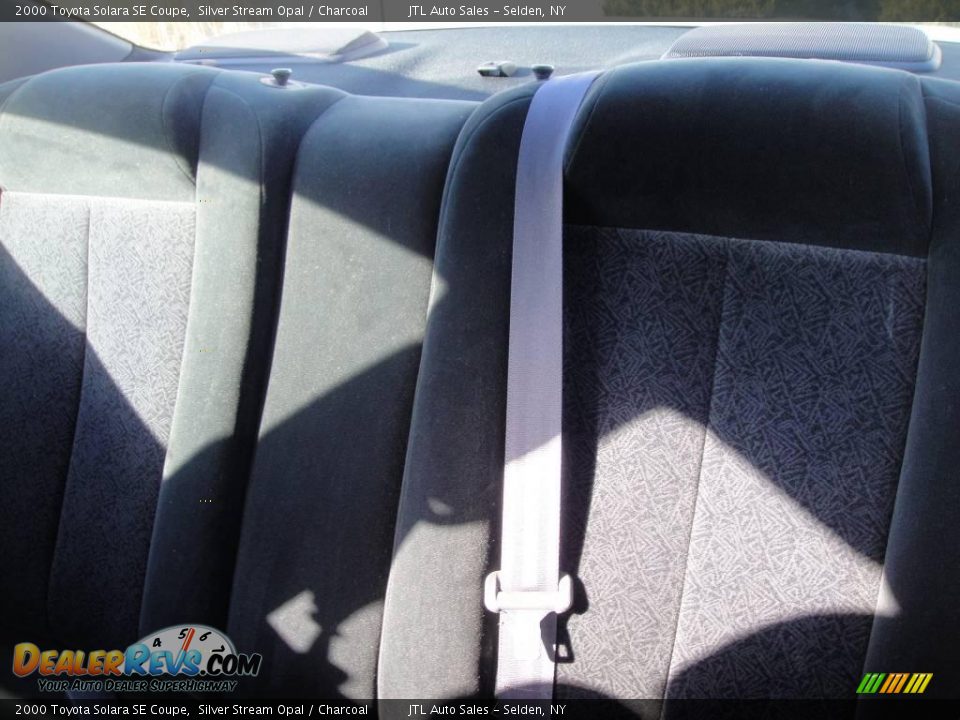 2000 Toyota Solara SE Coupe Silver Stream Opal / Charcoal Photo #14