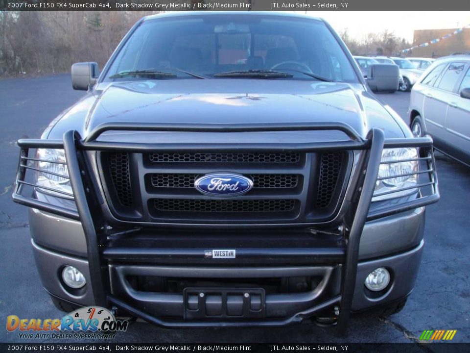 2007 Ford F150 FX4 SuperCab 4x4 Dark Shadow Grey Metallic / Black/Medium Flint Photo #2