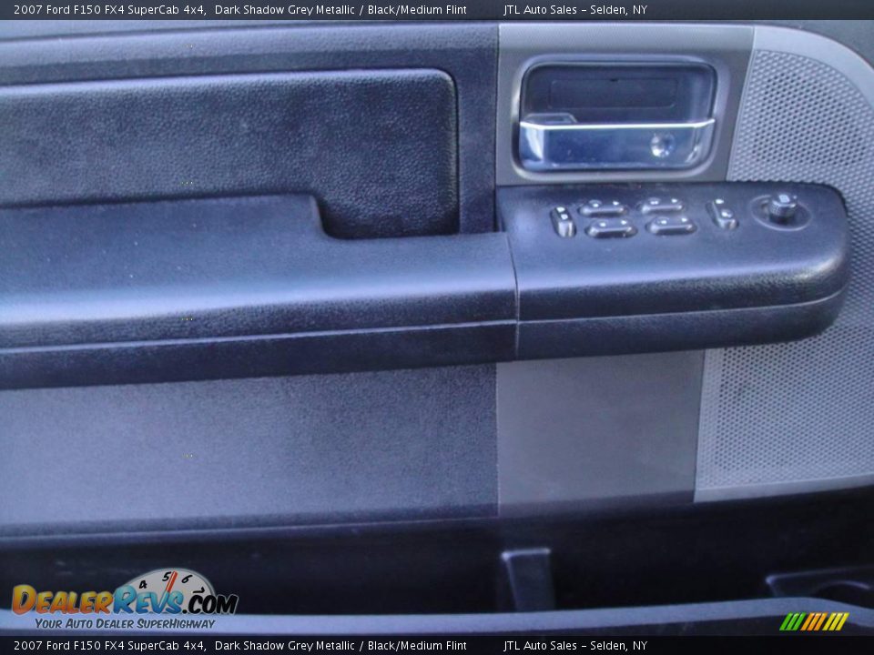 2007 Ford F150 FX4 SuperCab 4x4 Dark Shadow Grey Metallic / Black/Medium Flint Photo #8