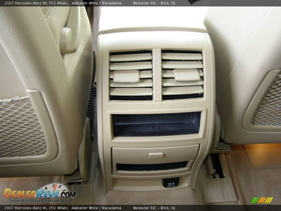 2007 Mercedes-Benz ML 350 4Matic Alabaster White / Macadamia Photo #19