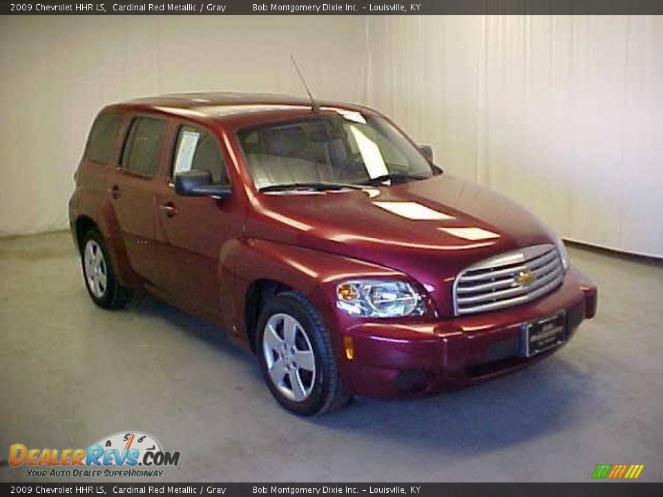 2009 Chevrolet HHR LS Cardinal Red Metallic / Gray Photo #1