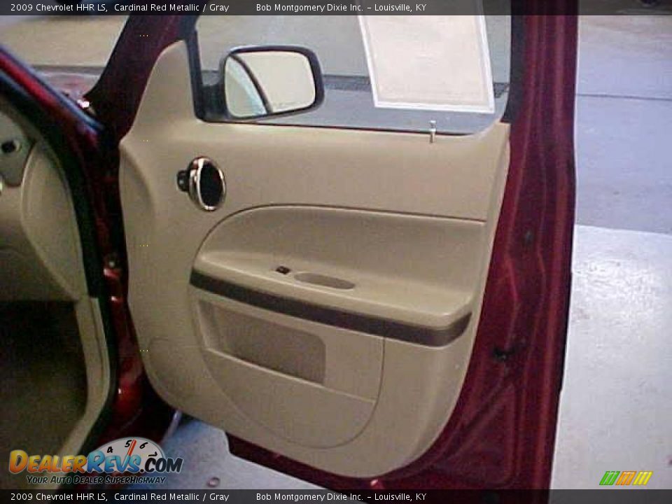 2009 Chevrolet HHR LS Cardinal Red Metallic / Gray Photo #6