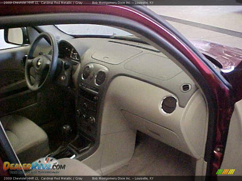 2009 Chevrolet HHR LS Cardinal Red Metallic / Gray Photo #7