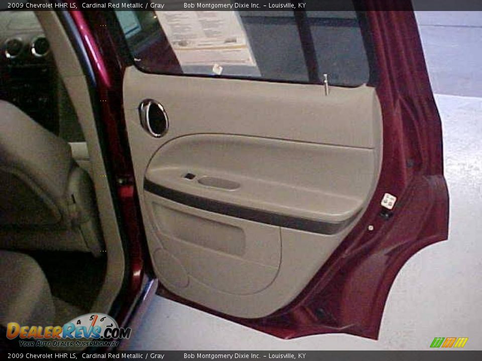 2009 Chevrolet HHR LS Cardinal Red Metallic / Gray Photo #9