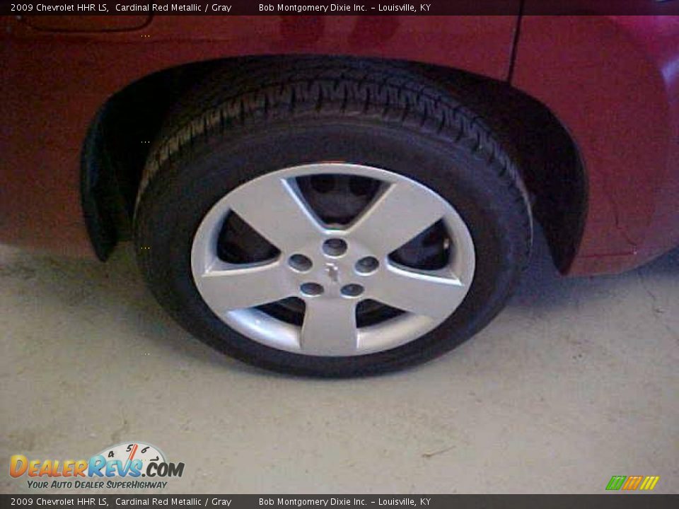 2009 Chevrolet HHR LS Cardinal Red Metallic / Gray Photo #11