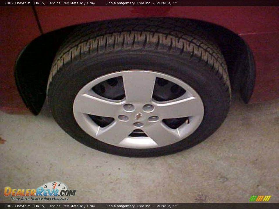 2009 Chevrolet HHR LS Cardinal Red Metallic / Gray Photo #14