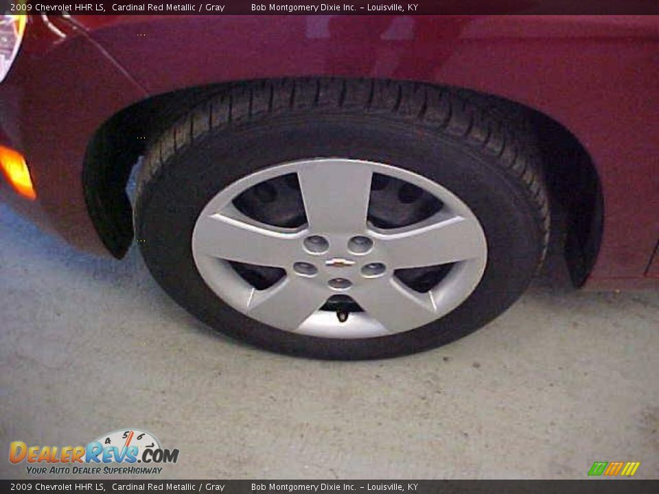 2009 Chevrolet HHR LS Cardinal Red Metallic / Gray Photo #24