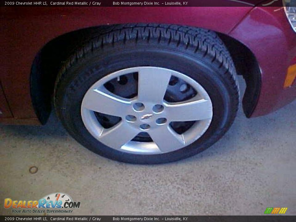 2009 Chevrolet HHR LS Cardinal Red Metallic / Gray Photo #25