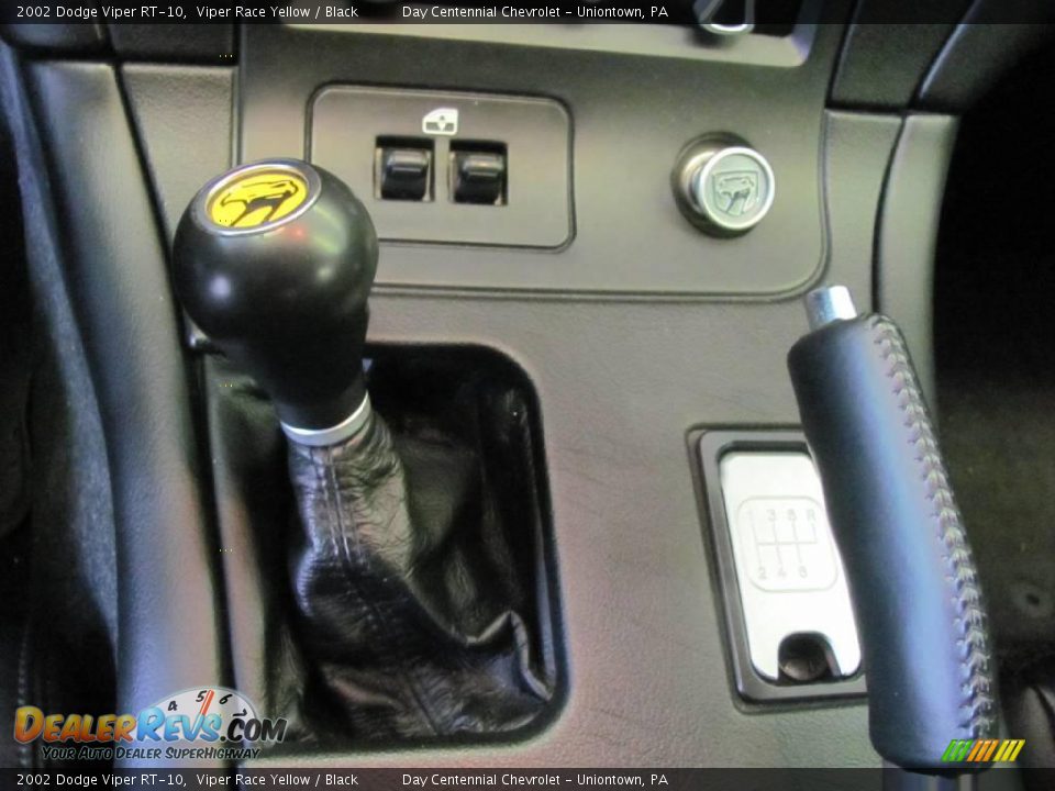 2002 Dodge Viper RT-10 Viper Race Yellow / Black Photo #13