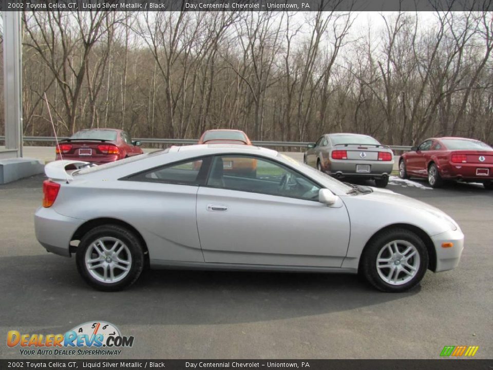 2002 Toyota Celica GT Liquid Silver Metallic / Black Photo #5