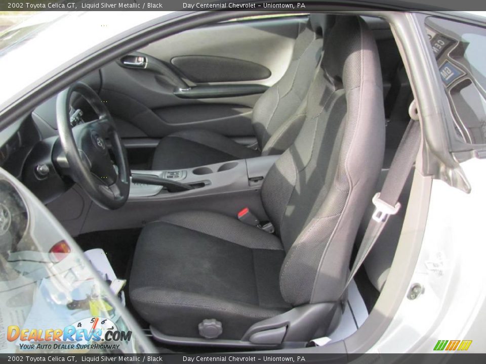 2002 Toyota Celica GT Liquid Silver Metallic / Black Photo #9