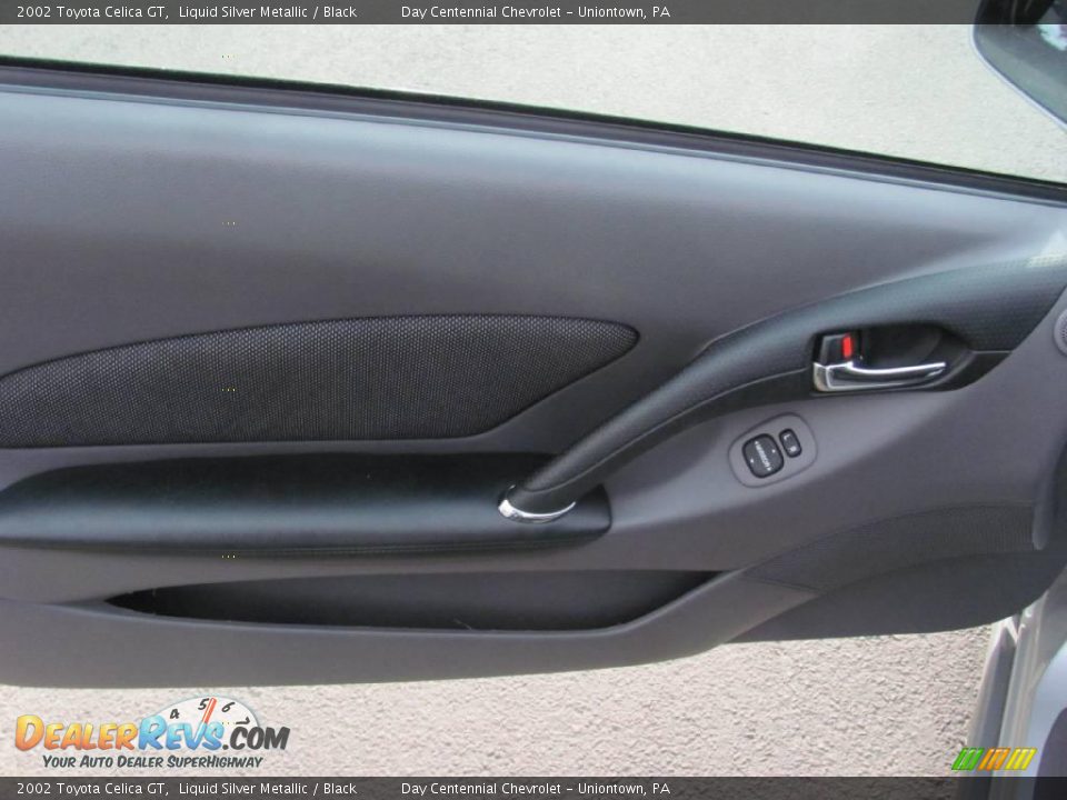 2002 Toyota Celica GT Liquid Silver Metallic / Black Photo #10