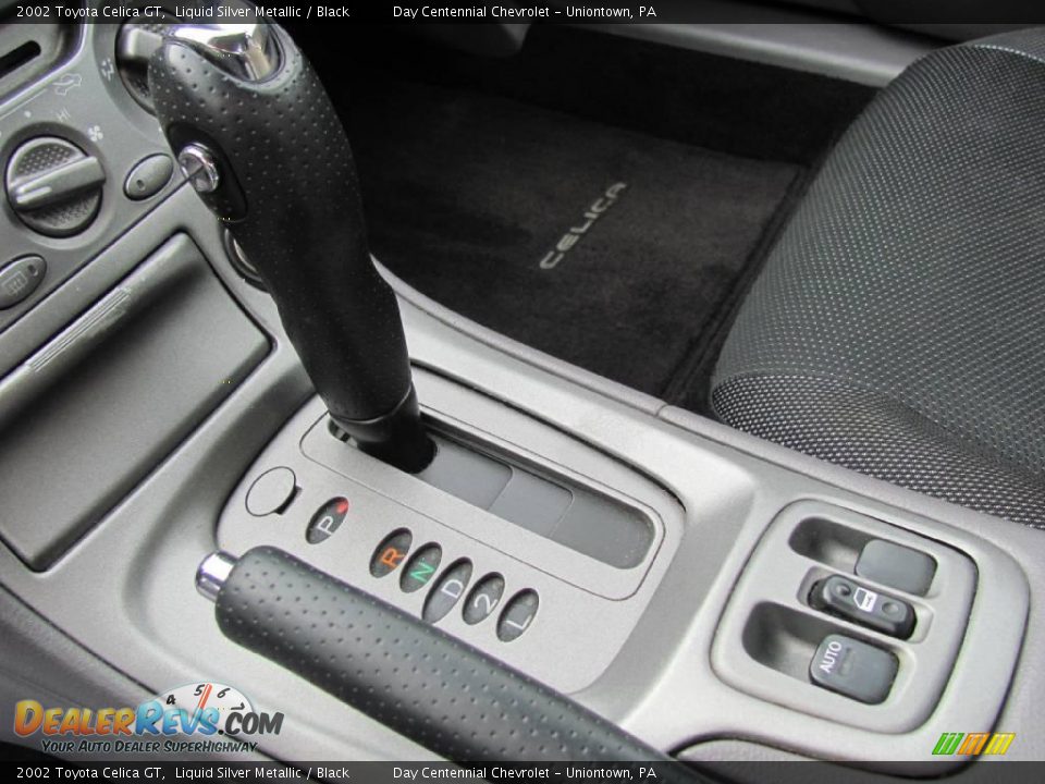 2002 Toyota Celica GT Liquid Silver Metallic / Black Photo #11
