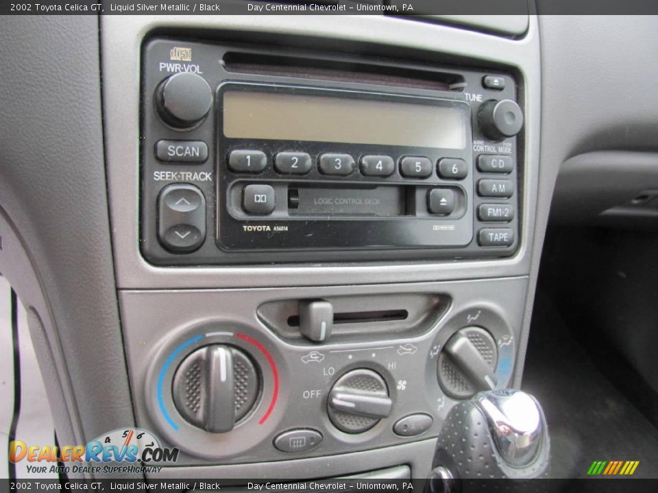 2002 Toyota Celica GT Liquid Silver Metallic / Black Photo #12