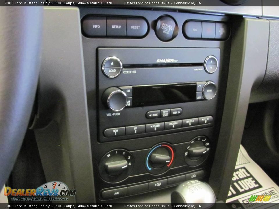 2008 Ford Mustang Shelby GT500 Coupe Alloy Metallic / Black Photo #12