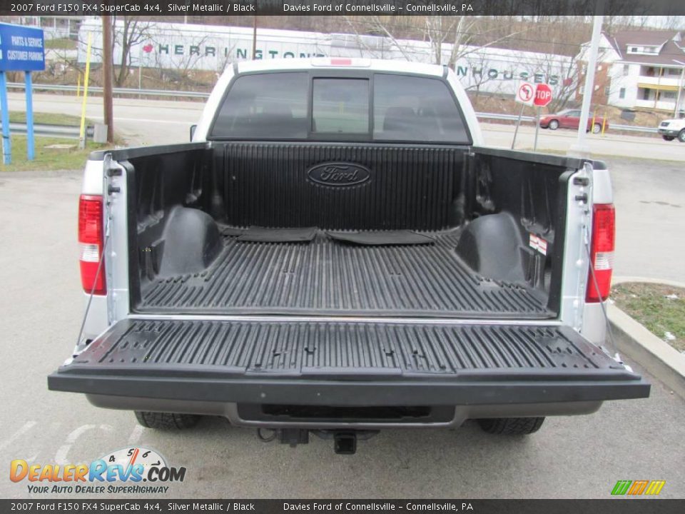 2007 Ford F150 FX4 SuperCab 4x4 Silver Metallic / Black Photo #7