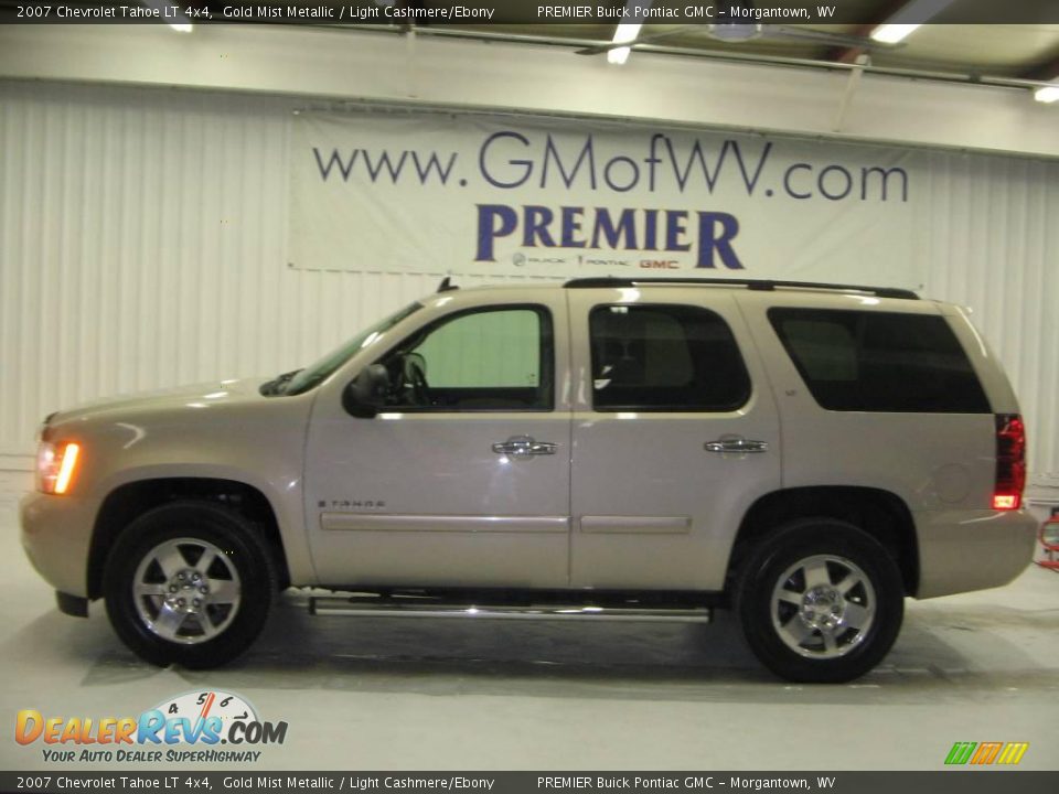 2007 Chevrolet Tahoe LT 4x4 Gold Mist Metallic / Light Cashmere/Ebony Photo #3