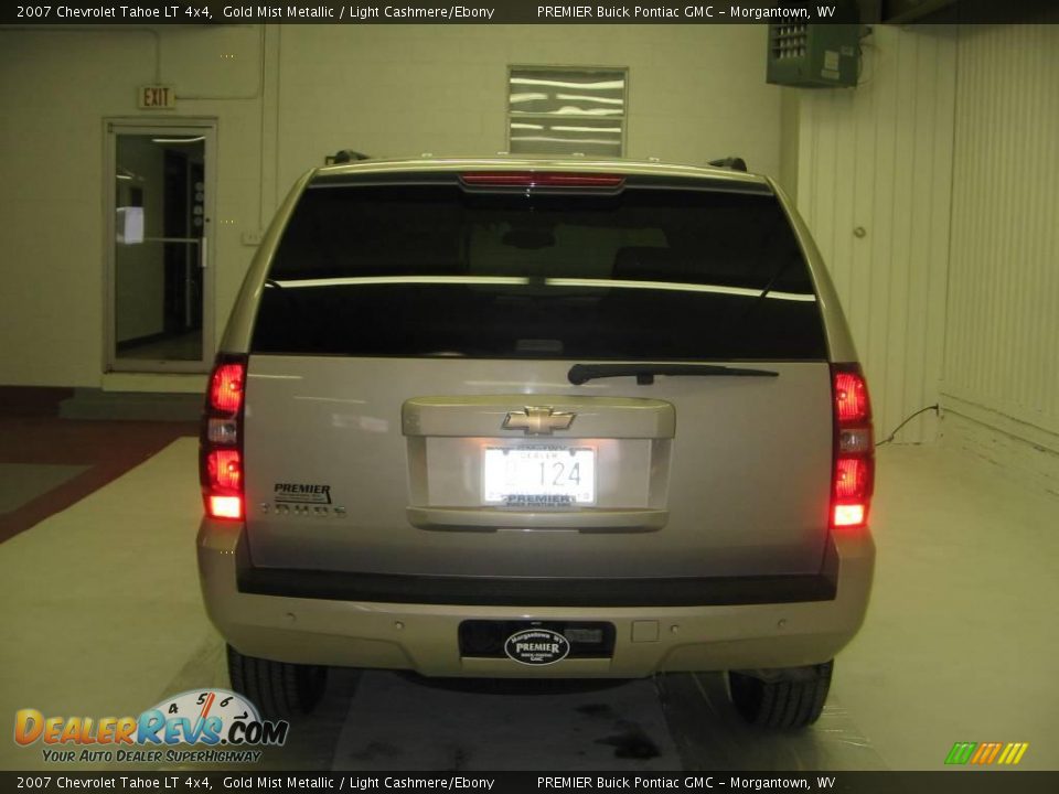 2007 Chevrolet Tahoe LT 4x4 Gold Mist Metallic / Light Cashmere/Ebony Photo #5
