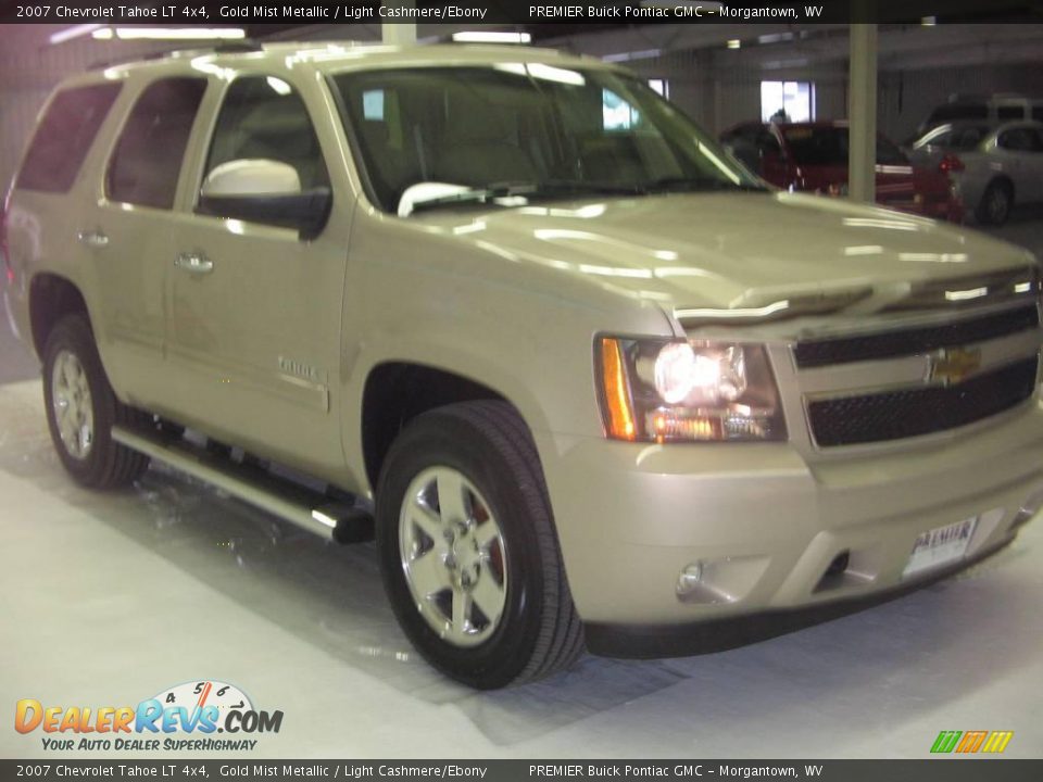 2007 Chevrolet Tahoe LT 4x4 Gold Mist Metallic / Light Cashmere/Ebony Photo #7