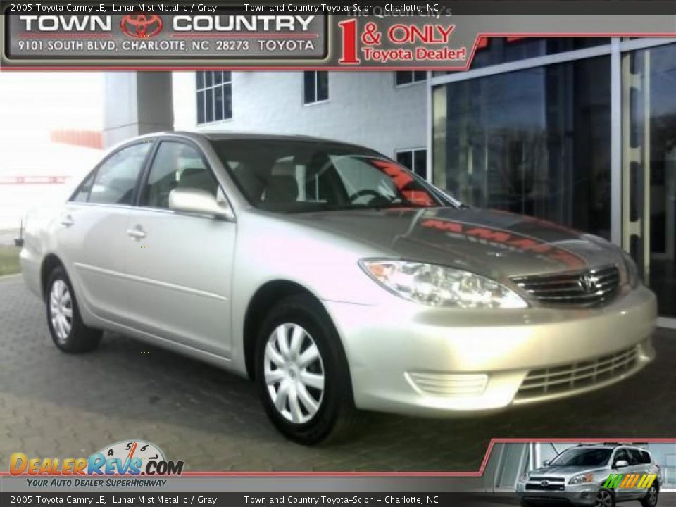 2005 Toyota Camry LE Lunar Mist Metallic / Gray Photo #1
