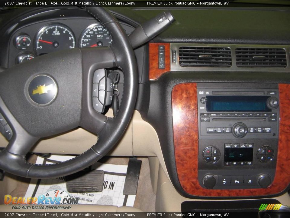 2007 Chevrolet Tahoe LT 4x4 Gold Mist Metallic / Light Cashmere/Ebony Photo #12