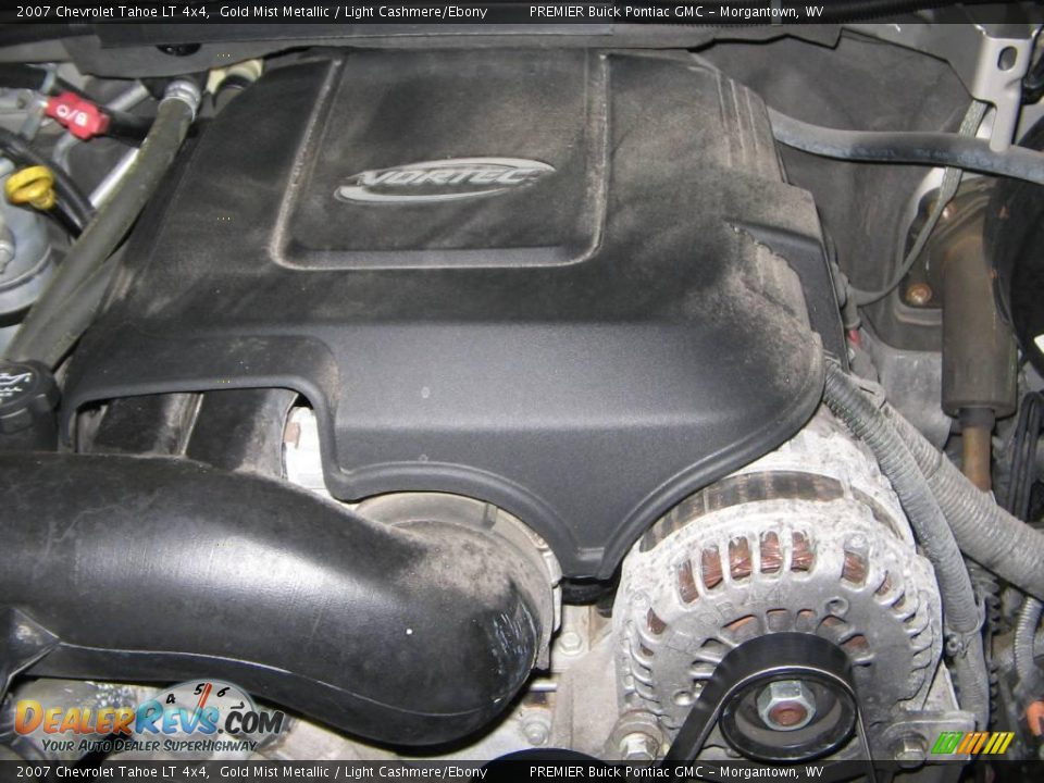 2007 Chevrolet Tahoe LT 4x4 Gold Mist Metallic / Light Cashmere/Ebony Photo #24