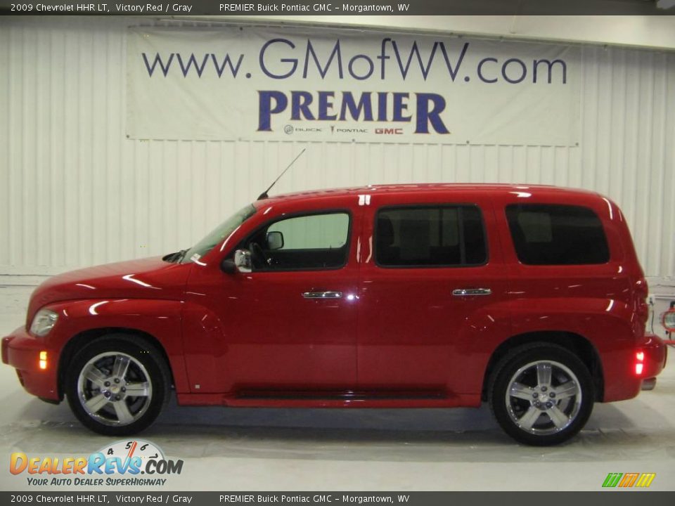 2009 Chevrolet HHR LT Victory Red / Gray Photo #3