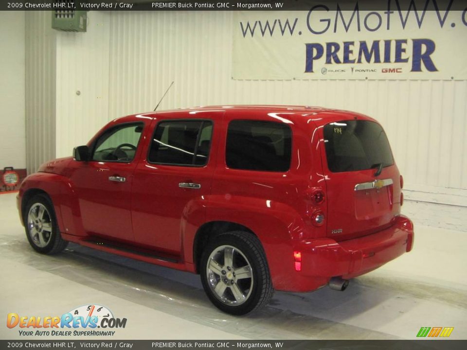 2009 Chevrolet HHR LT Victory Red / Gray Photo #4
