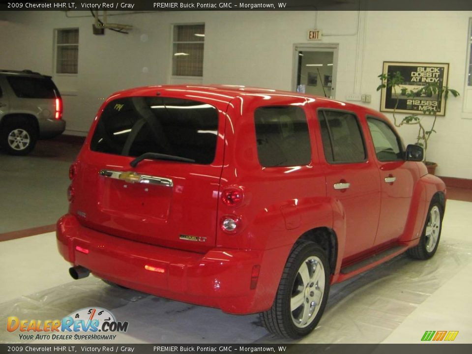 2009 Chevrolet HHR LT Victory Red / Gray Photo #6